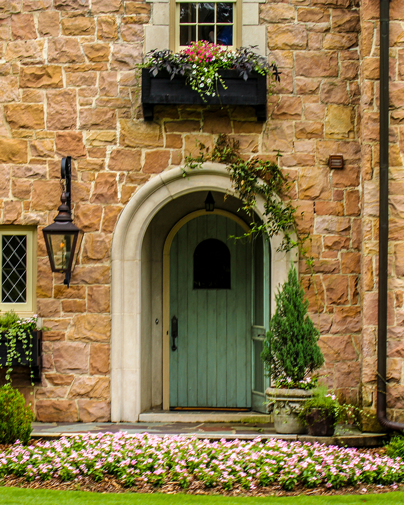 Indiana Limestone Entranceway