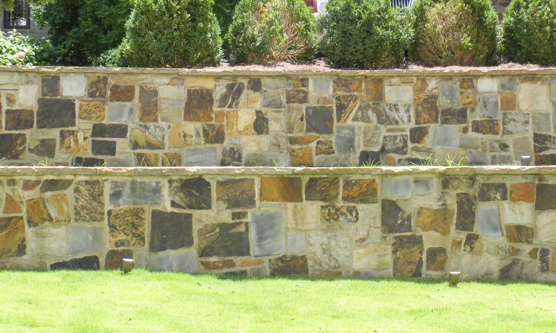 Squared Random Earthtone Sandstone Ashlar