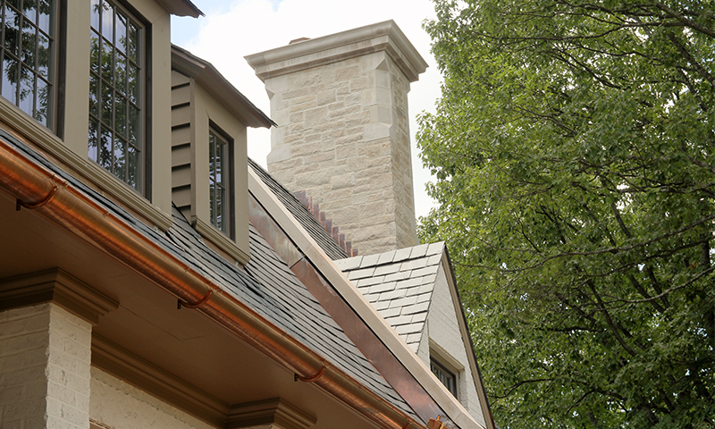 Indiana Limestone Chimney Cap