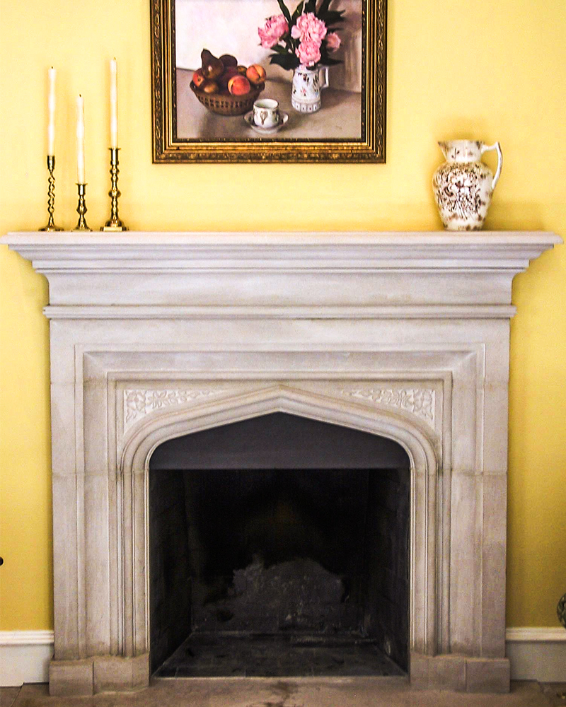 Gothic Fireplace Surround