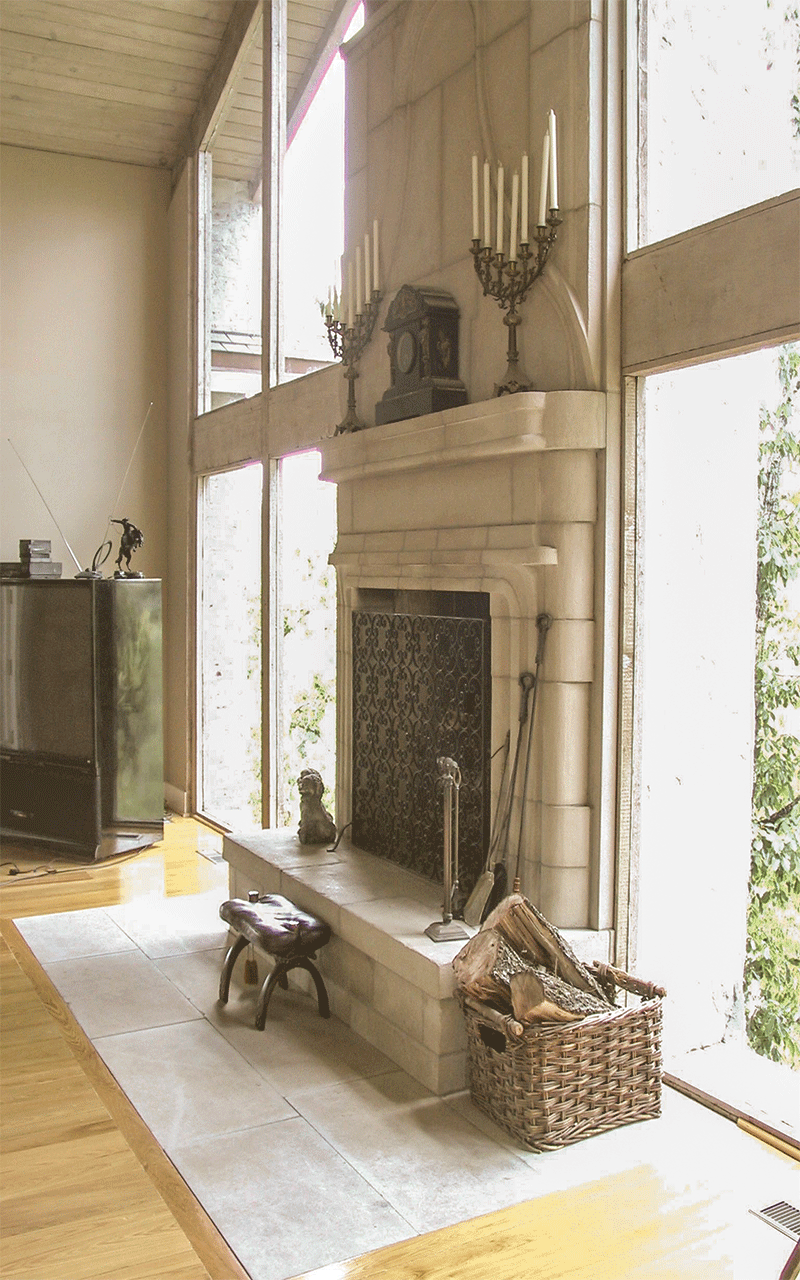 Custom Fireplace Mantle