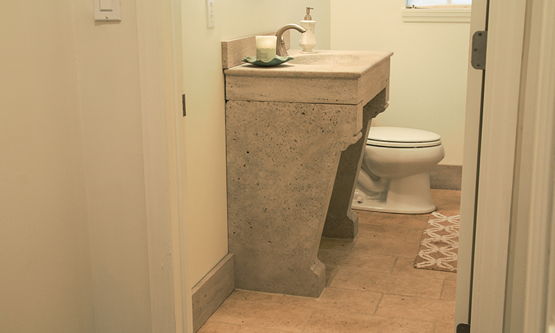 Gothic Indiana Limestone Custom Sink