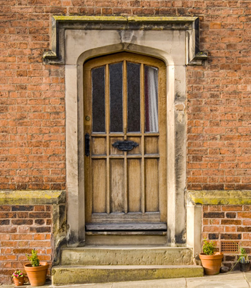 Aged Limestone Entranceway