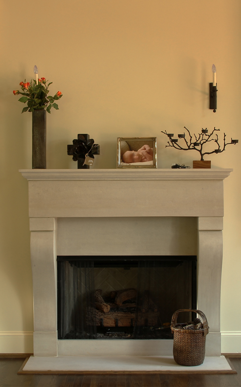 Family Room Fireplace Surround