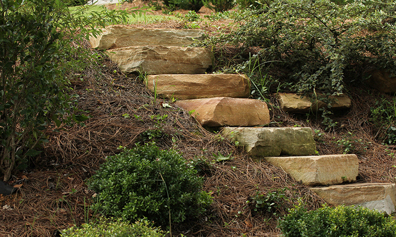 Earthtone Sandstone Solid Step Treads