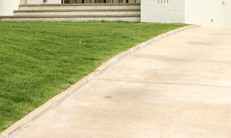 Indiana Limestone Driveway Curbing