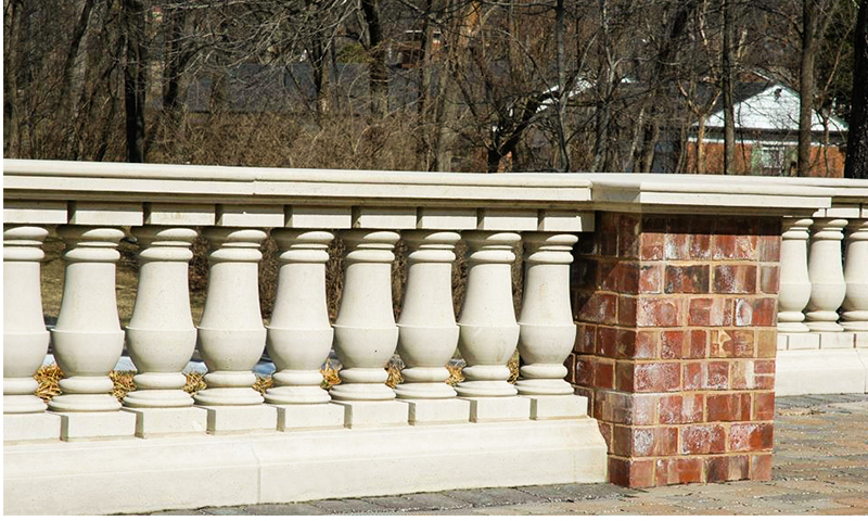 Stone Balustrade System and Column Cap