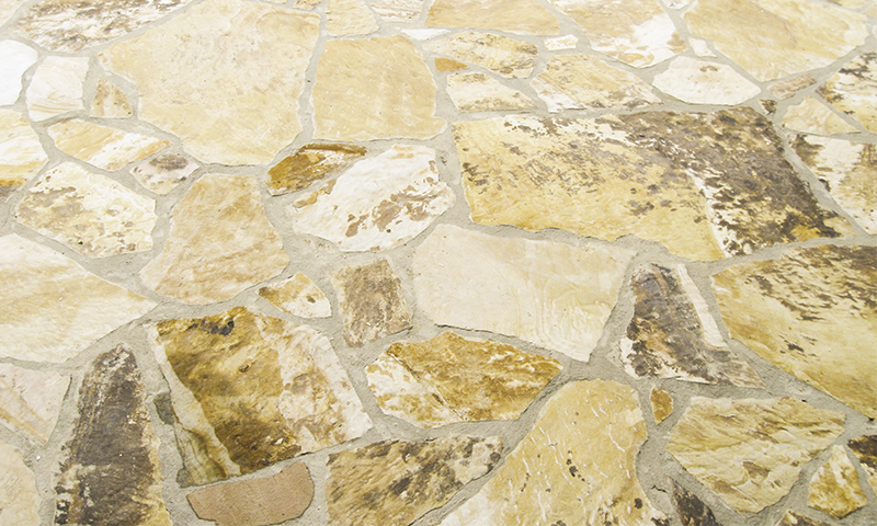 Irregular Shape Earthtone Flagstone Flooring 